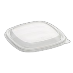 Square Deli Bowl Lid rPET 400-600ml