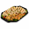 Large Octagonal Black Platter Base