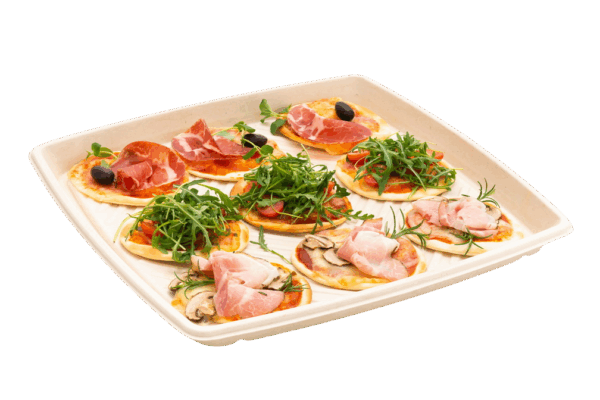Small Square Pulp Platters