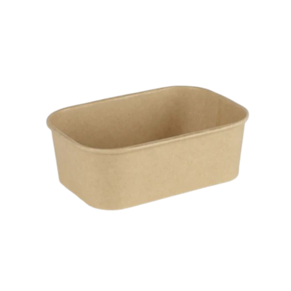 Kraft Rectangular Deli Bowl 750ml - Image 2