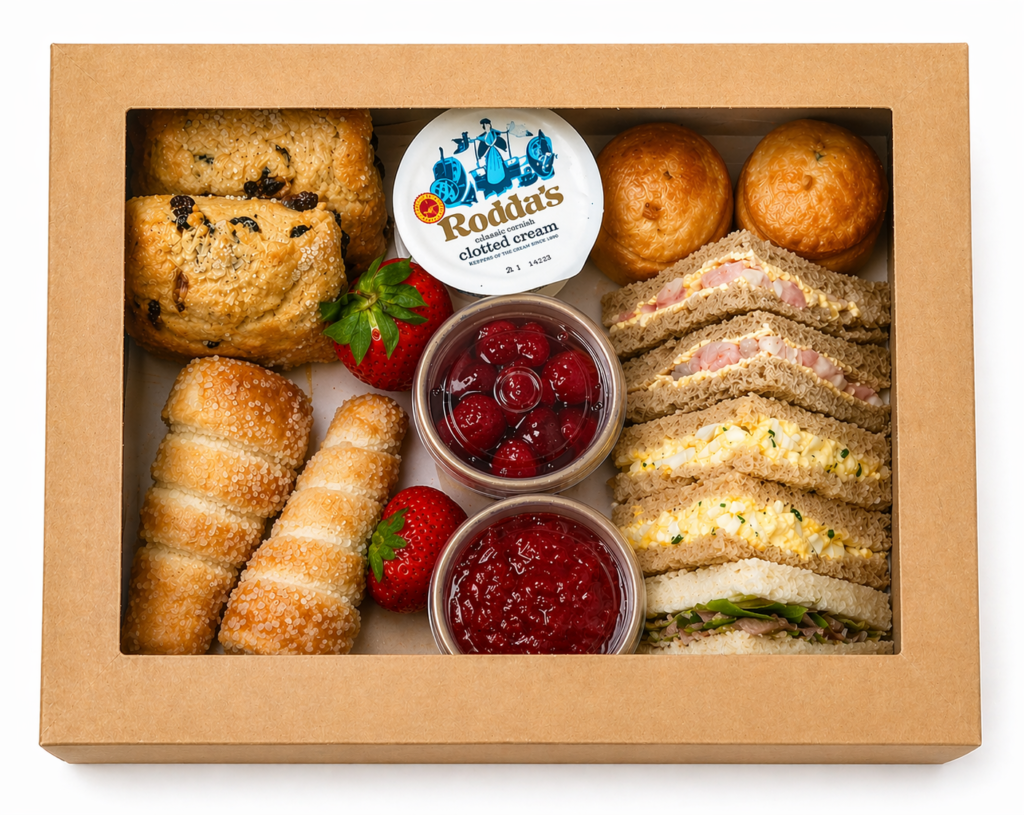 Small Kraft Platter Outer Box – Buffet Packaging