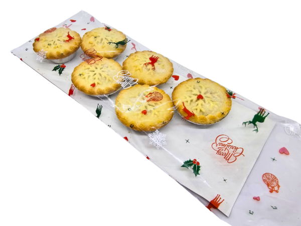 Christmas Print Wicketed Polypropylene Bags - Image 9
