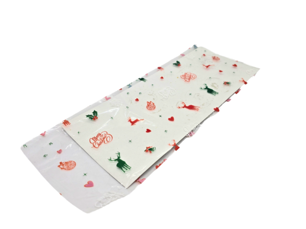 Christmas Print Wicketed Polypropylene Bags - Image 2