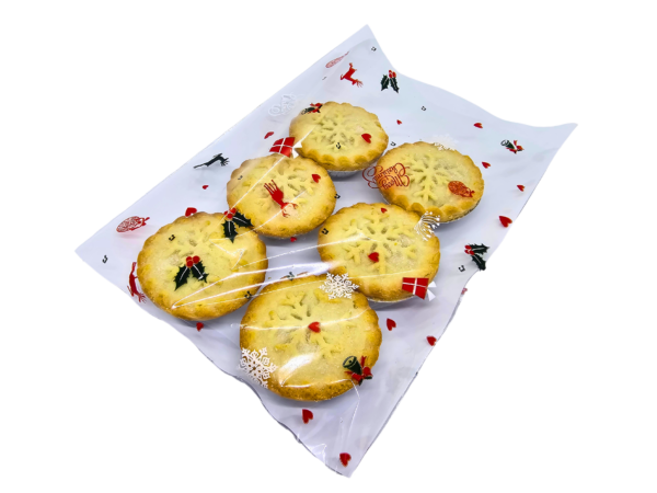 Christmas Print Wicketed Polypropylene Bags - Image 6