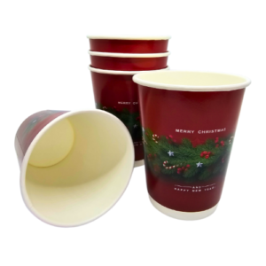Wreath/Garland Christmas Cups