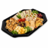 Small Octagonal Black Platter Base