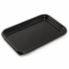 Black Rectangular Platter Base Medium